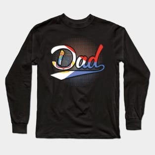 Sint Maartener Dad - Gift for Sint Maartener From Sint Maarten Long Sleeve T-Shirt